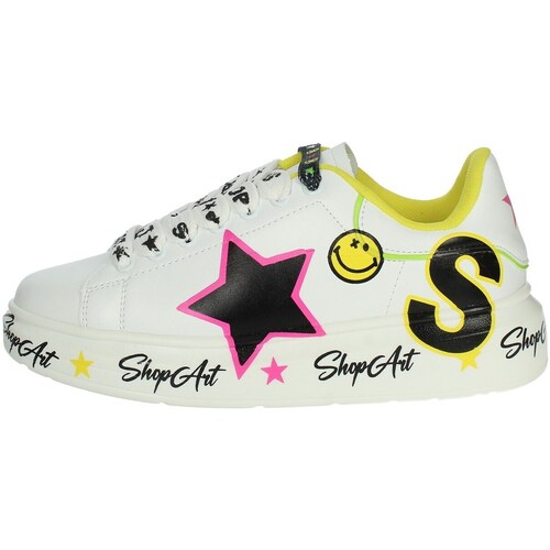 Schuhe Damen Sneaker High Shop Art SASS230213 Weiss