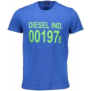 Kleidung Herren T-Shirts Diesel SASA-T-DIEGO Blau