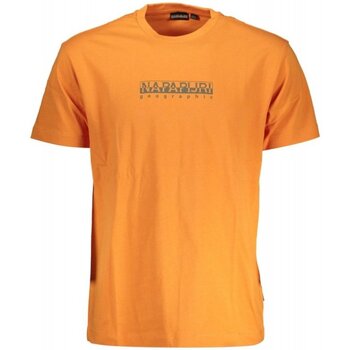 Kleidung Herren T-Shirts Napapijri NP0A4GDR-S-BOX-SS-3 Orange