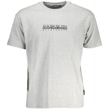 Kleidung Herren T-Shirts Napapijri NP0A4GDR-S-BOX-SS-3 Grau