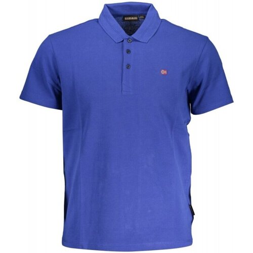 Kleidung Herren T-Shirts & Poloshirts Napapijri NP0A4H8B-EALIS-SS-SUM Blau