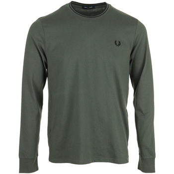 Kleidung Herren T-Shirts Fred Perry Twin Tipped Grün