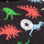 Kleidung Jungen T-Shirts & Poloshirts Converse Dino Ss Tee + Ft Jog Set Grau