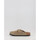 Schuhe Damen Pantoffel Birkenstock Boston Braided LEOI/LEVE Taupe Beige
