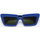 Uhren & Schmuck Sonnenbrillen Retrosuperfuture Sonnenbrille Krokodil Triphase 4XZ Blau