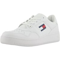 Schuhe Herren Sneaker Tommy Jeans Retro Basket EM0EM01395YBR white EM0EM01395YBR Weiss