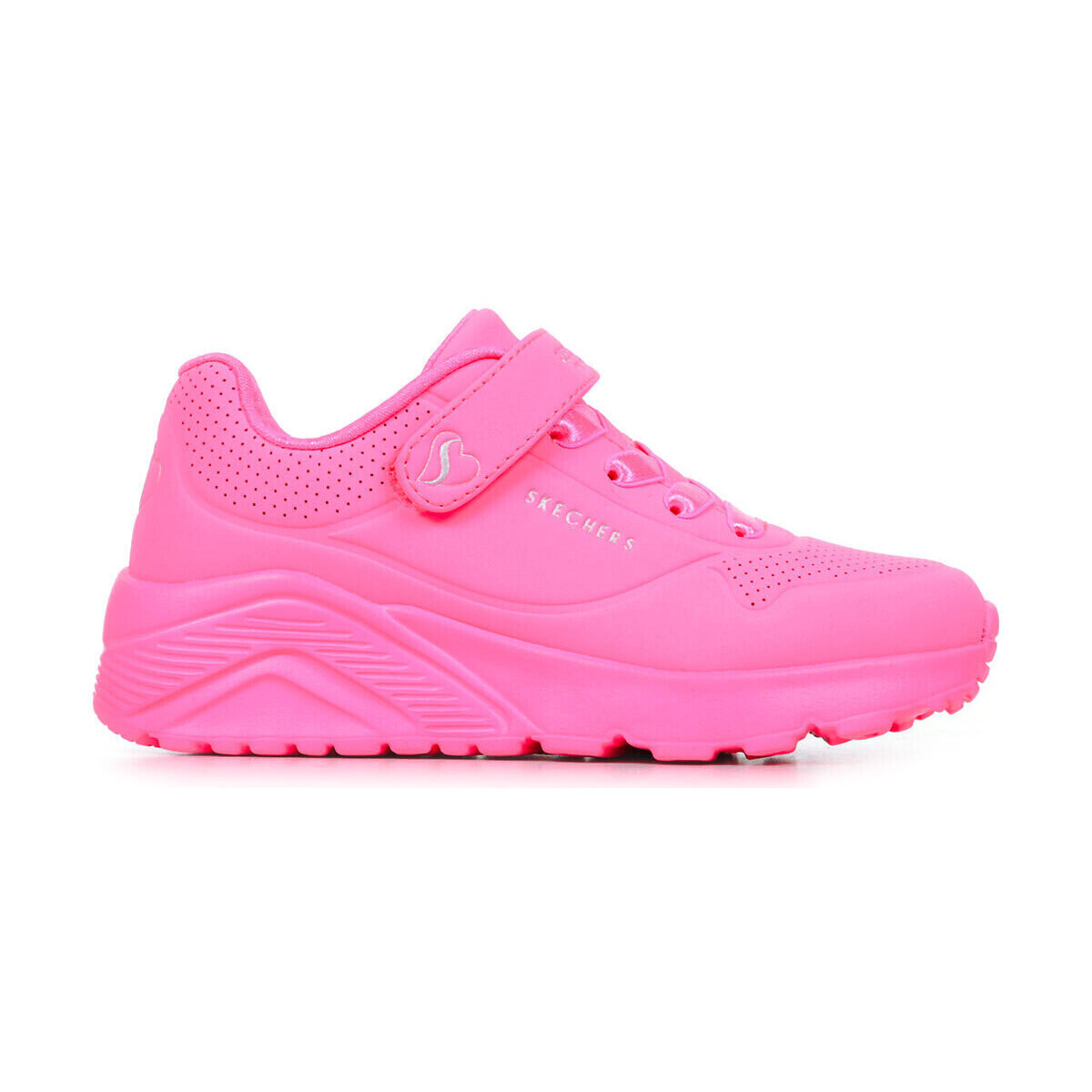 Schuhe Mädchen Sneaker Skechers Uno Lite Rosa