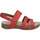 Schuhe Damen Sandalen / Sandaletten Josef Seibel Tonga 83, rot Rot