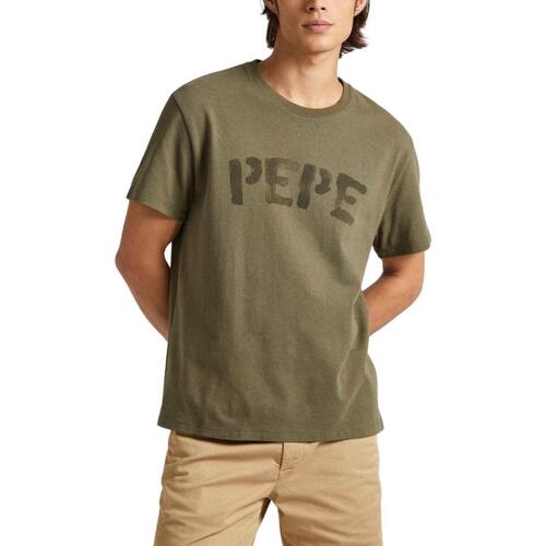 Kleidung Herren T-Shirts Pepe jeans  Grün