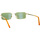 Uhren & Schmuck Sonnenbrillen Retrosuperfuture Line Mineral Grün 36S Sonnenbrille Gold