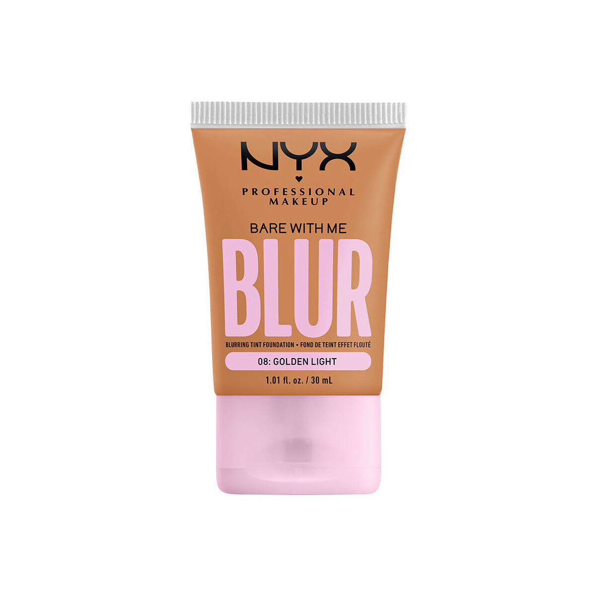Beauty Damen Make-up & Foundation  Nyx Professional Make Up Bare With Me Blur 08-goldenes Licht 
