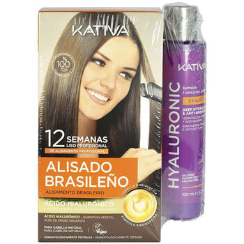 Beauty Damen Accessoires Haare Kativa Professional Hyaluronic Brasilianisches Glättkoffer 7-tl 