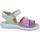 Schuhe Mädchen Babyschuhe Superfit Maedchen Sandale Leder \ SPARKLE 1-009014-9010 Violett