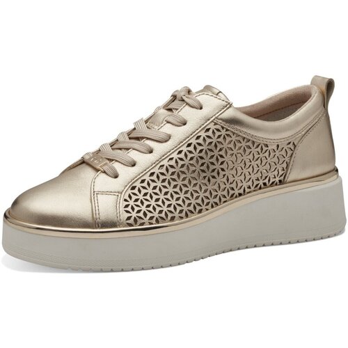 Schuhe Damen Sneaker Tamaris Women Lace-up 1-23708-42/940 Gold