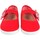Schuhe Mädchen Multisportschuhe Vulpeques 126-p rote Leinwand für Mädchen Rot