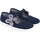 Schuhe Mädchen Multisportschuhe Vulpeques 126-p blaue Mädchenleinwand Blau