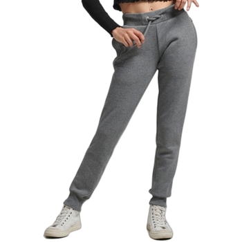 Kleidung Damen Jogginghosen Superdry Essential Grau