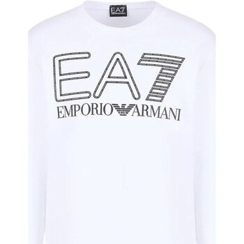 Kleidung Herren Sweatshirts Emporio Armani EA7 6RPM08 PJSHZ Weiss