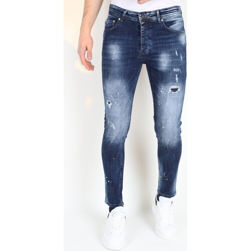 Kleidung Herren Slim Fit Jeans Mario Morato  Blau
