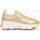 Schuhe Damen Sneaker Low Guess logo 4G Gold