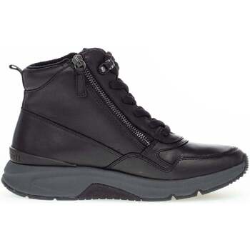 Schuhe Damen Low Boots Gabor 96.888.57 Schwarz