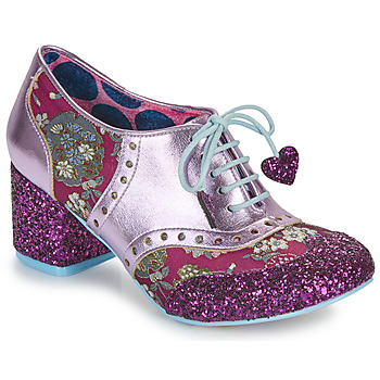 Schuhe Damen Richelieu Irregular Choice CLARA BOW Violett / Multicolor