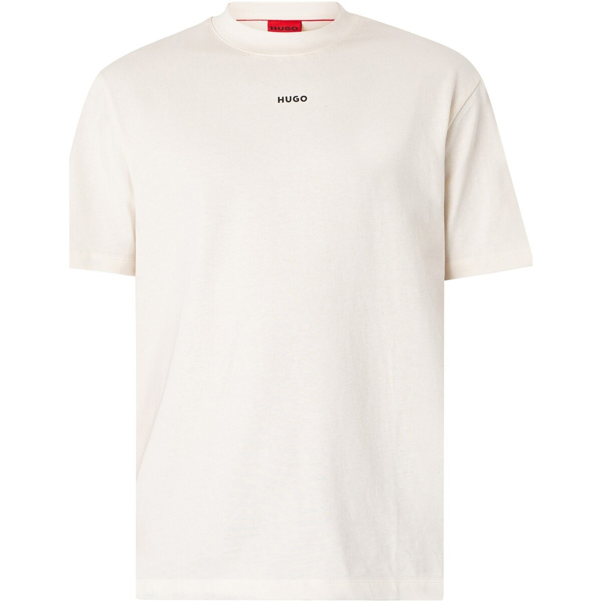 Kleidung Herren T-Shirts BOSS Dapolino-T-Shirt Weiss