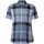 Kleidung Herren Kurzärmelige Hemden Barbour Maßgeschneidertes Kurzarmhemd von Doughill Blau