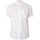 Kleidung Herren Langärmelige Hemden Gant Normales, kurzärmliges Hemd aus Baumwollleinen Weiss