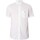 Kleidung Herren Langärmelige Hemden Gant Normales, kurzärmliges Popeline-Hemd Weiss