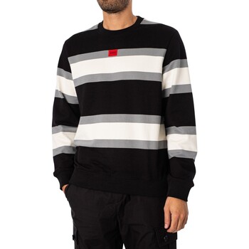 BOSS  Sweatshirt Diragol-Streifen-Sweatshirt