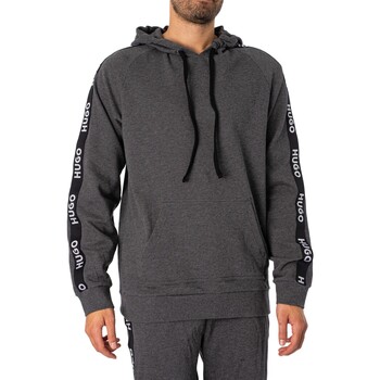 BOSS  Pyjamas/ Nachthemden Lounge Sportlicher Logo-Pullover-Hoodie