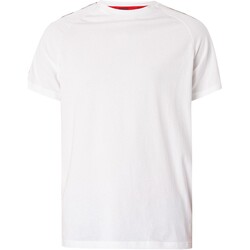 Kleidung Herren Pyjamas/ Nachthemden BOSS Lounge Sportliches Logo-T-Shirt Weiss