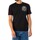 Kleidung Herren T-Shirts Replay T-Shirt mit grafischem Logo auf der Rückseite Schwarz