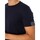 Kleidung Herren T-Shirts Replay Logo-T-Shirt mit Boxärmeln Blau