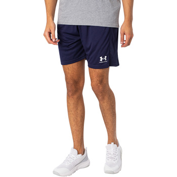 Kleidung Herren Shorts / Bermudas Under Armour Challenger-Strickshorts Blau