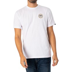 Kleidung Herren T-Shirts Vans Lokkit-Logo-Grafik-T-Shirt auf der Rückseite Weiss