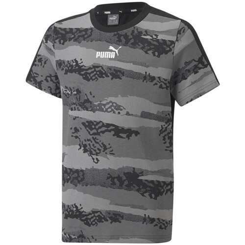Kleidung Jungen T-Shirts & Poloshirts Puma 670102-01 Grau
