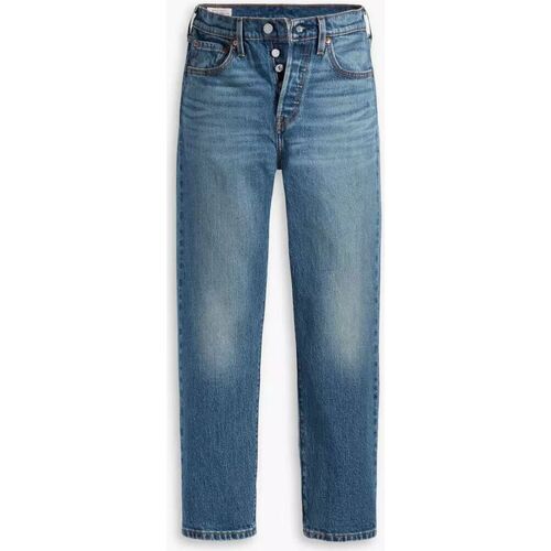 Kleidung Damen Jeans Levi's 36200 0291 L.26 - 501 CROP-STAND OFF Blau