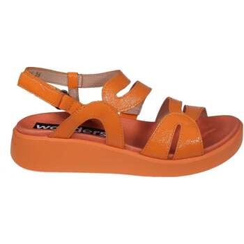 Schuhe Damen Sandalen / Sandaletten Wonders Wave Orange