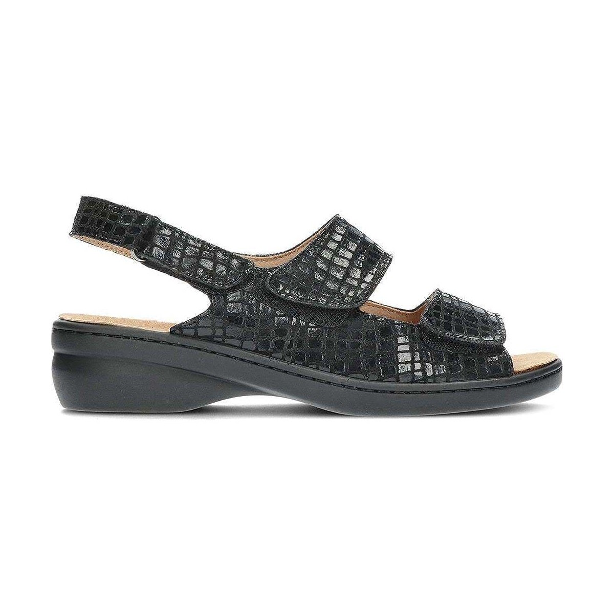 Schuhe Damen Sandalen / Sandaletten Calzamedi SAGUYS COMFORT SANDALE 20612 COCO_BLACK