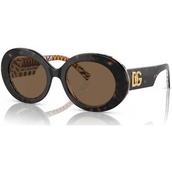 D&G Dolce&Gabbana Sonnenbrille DG4448 321773 Braun