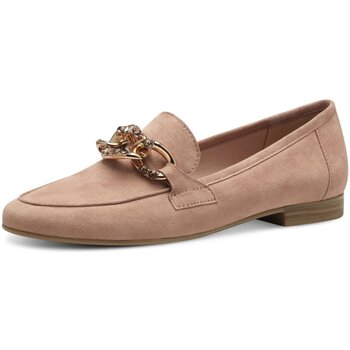 Schuhe Damen Slipper Marco Tozzi Must-Haves feel+leather Rpet Lining 2-24215-42/408 Beige