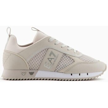 Schuhe Damen Sneaker Emporio Armani EA7 X8X027 XK050 Beige