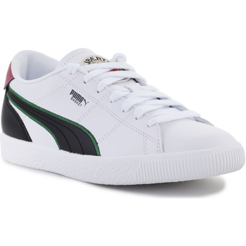 Schuhe Damen Sneaker Low Puma Basket VTG F Liberty 384114-01 white- black Weiss