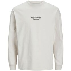 Kleidung Jungen T-Shirts & Poloshirts Jack & Jones 12253958 ESTERBRO-MOONBEAM Beige