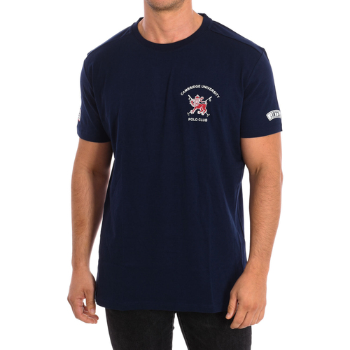 Kleidung Herren T-Shirts La Martina TMR604-JS206-07017 Blau