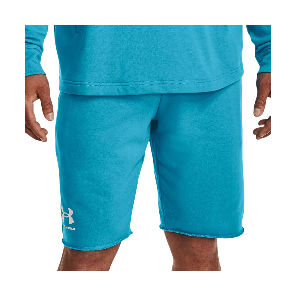 Kleidung Herren Shorts / Bermudas Under Armour 1361631-419 Blau