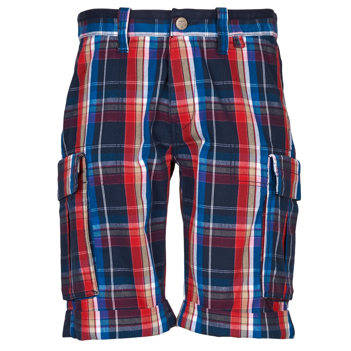 Kleidung Herren Shorts / Bermudas Oxbow TAKAROA Marine / Rot