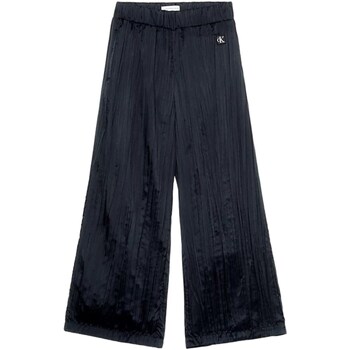 Kleidung Mädchen 5-Pocket-Hosen Calvin Klein Jeans IG0IG02290 Schwarz
